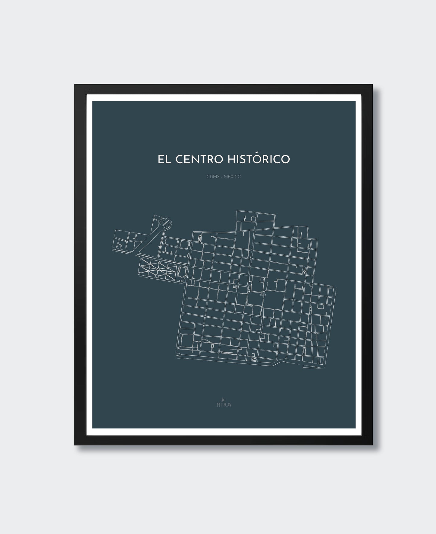 THE MAP - EL CENTRO HISTORICO - CDMX - MEXICO