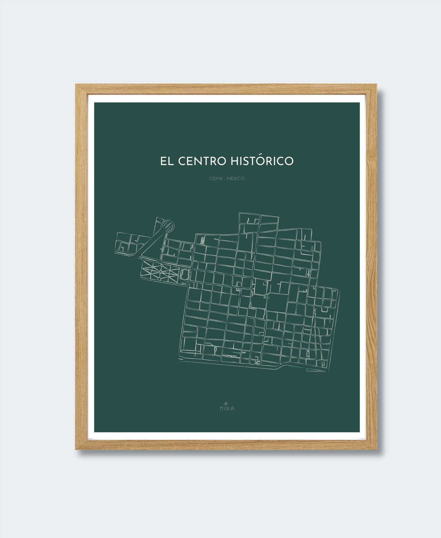THE MAP - EL CENTRO HISTORICO - CDMX - MEXICO