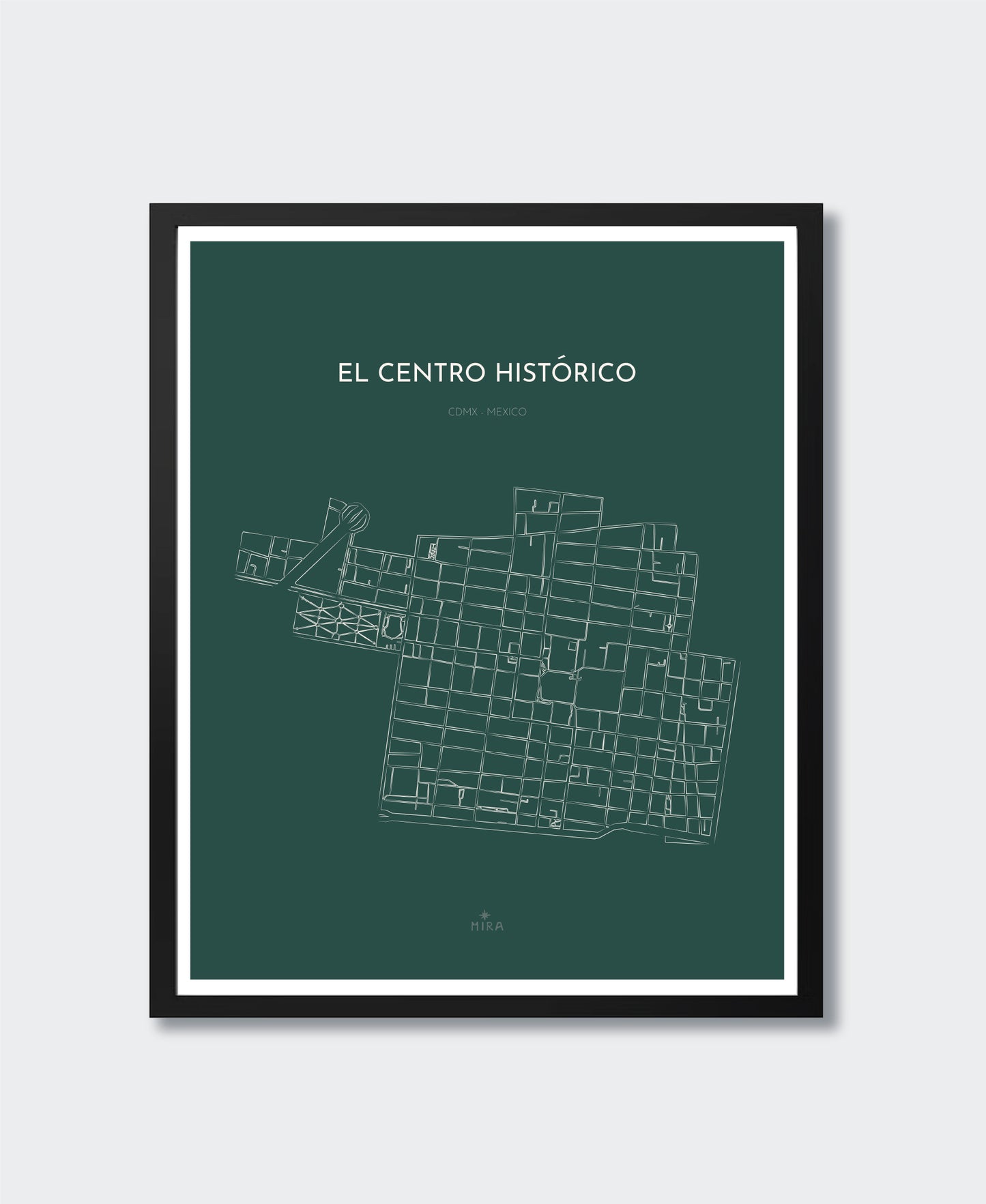 THE MAP - EL CENTRO HISTORICO - CDMX - MEXICO