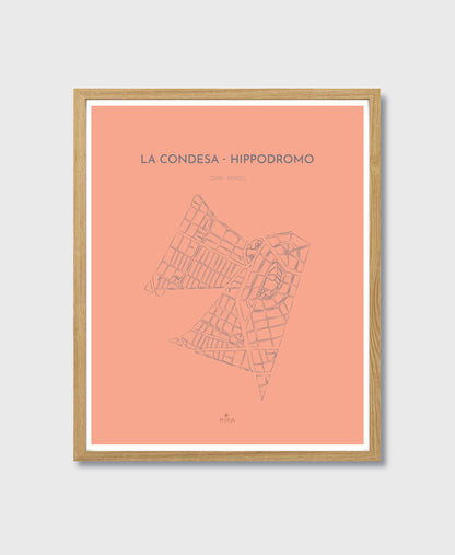 THE MAP - LA CONDESA / HIPODROMO - CDMX - MEXICO