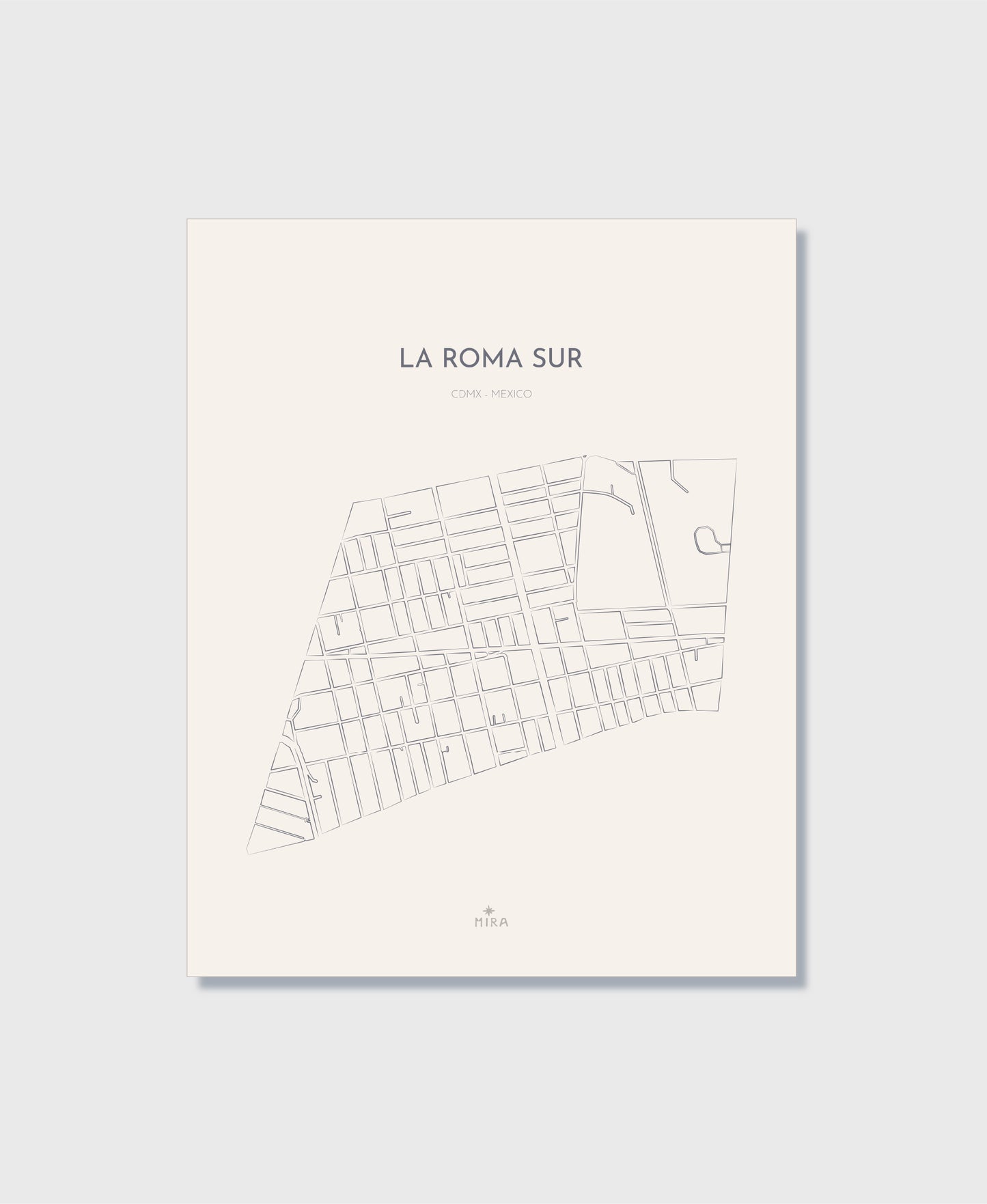 THE MAP - LA ROMA SUR - CDMX - MEXICO