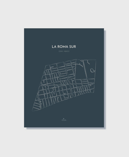 THE MAP - LA ROMA SUR - CDMX - MEXICO