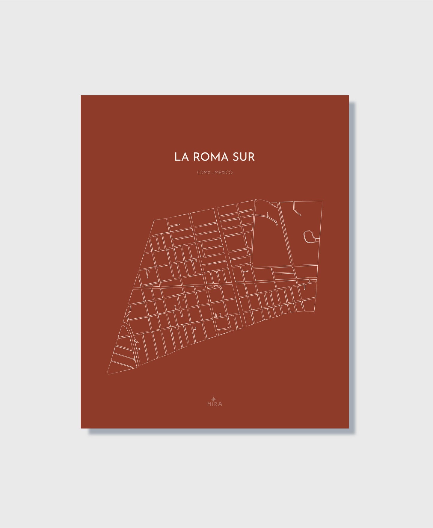 THE MAP - LA ROMA SUR - CDMX - MEXICO